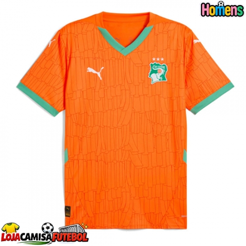 Camisa de Futebol Costa do Marfim Equipamento Principal Mundo 2026 Manga Curta